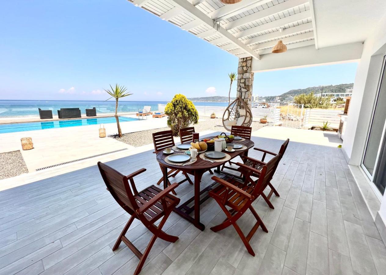Vaso Beach Front Villa Ялиссос Экстерьер фото