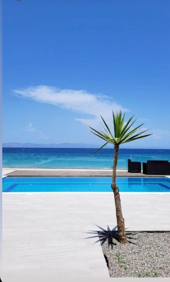 Vaso Beach Front Villa Ялиссос Экстерьер фото
